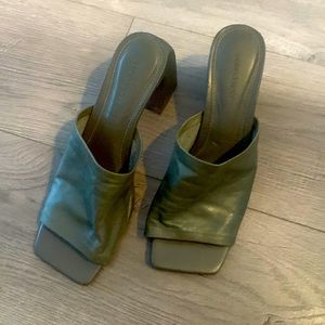 Green heels going out